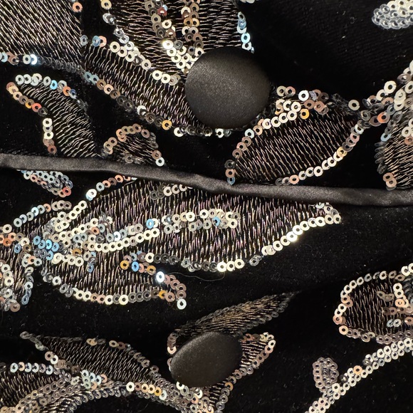 Perfect Holiday or New Year’s Party Dress!! Adrianna Papell Floral Blazer Dress - Picture 5 of 6